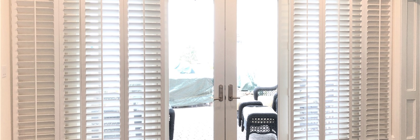 Sliding door shutters in Minneapolis