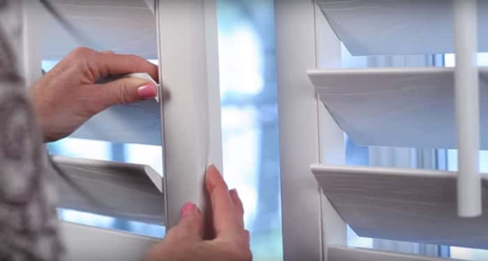 Polywood shutters are more energy efficient than solid louvers because of their weather stripping. plantation shutters in Minneapolis with weatherstripping