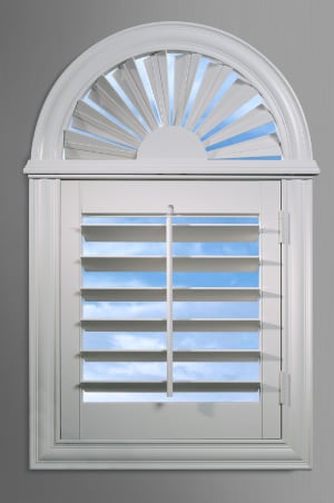 Sunburst Arch Shutter Sunburst Arch
